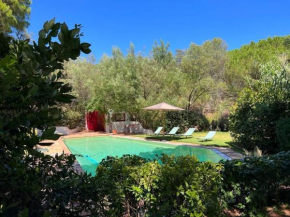 Grand Mas avec piscine sur Ramatuelle-Saint-Tropez